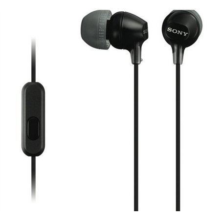 AURICULAR SONY CON MICROFONO NEGRO                