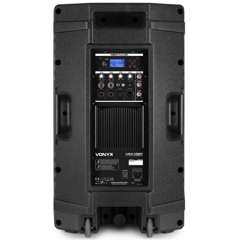 BAFLE AUTOAMPLIFICADO USB/BT 15 PULG              