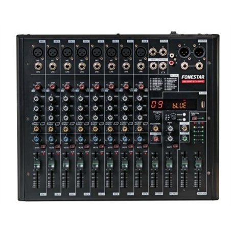 MESA MEZCLA 8 CANALES FONESTAR MIX-8PRO           