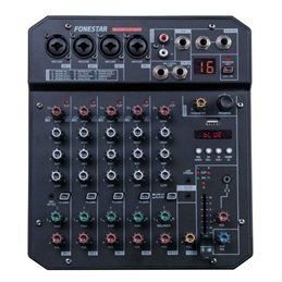 MESA MEZCLA 6 CANALES FONESTAR MIX-6LIVE          