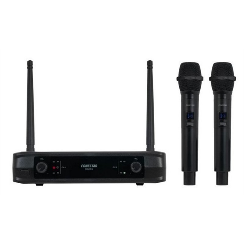 MICROFONO INALAMBRICO 2-MANO FONESTAR SONAIR-2M   