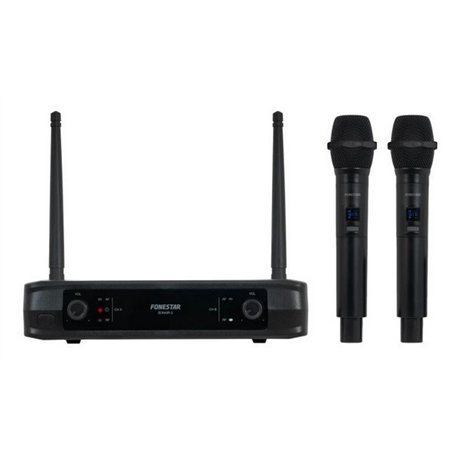 MICROFONO INALAMBRICO 2-MANO FONESTAR SONAIR-2M   