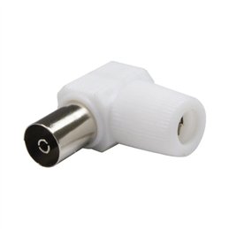 CONECTOR TV H ACODADO                             