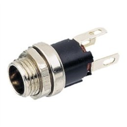 BASE ALIMENTACION CHASIS ROSCA 2,1MM              