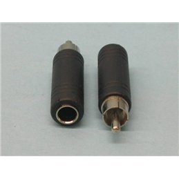 ADAPTADOR RCA M / 6.35 H M                        