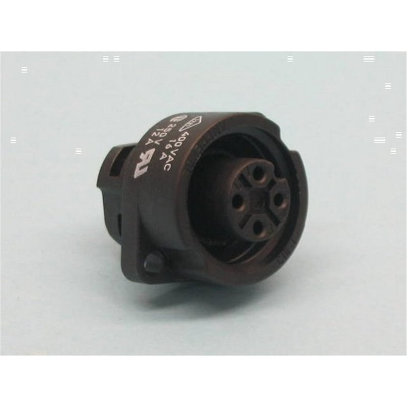 CONECTOR AMPHENOL IP67 4P H BASE (T-3111-000)     