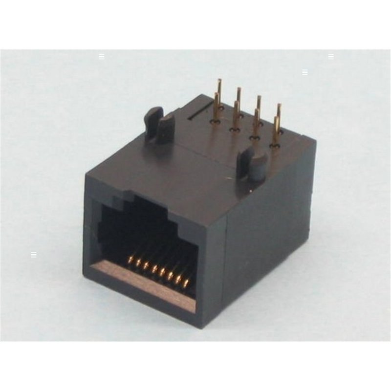 BASE RJ45 C/I CODO EXTRAPLANA                     