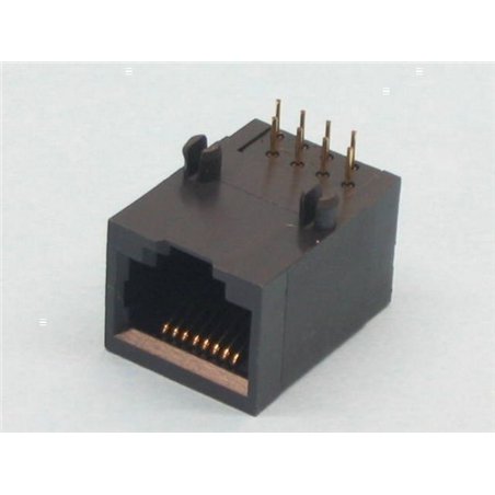 BASE RJ45 C/I CODO EXTRAPLANA                     