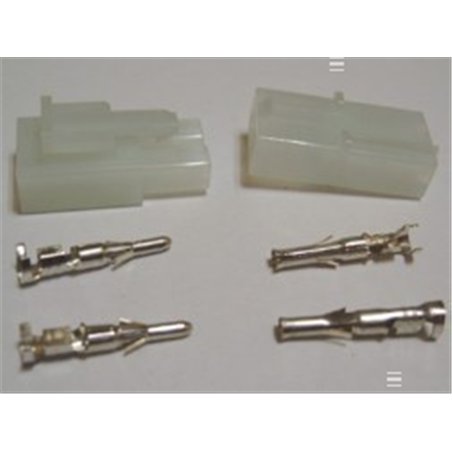 CONECTOR TAMIYA MACHO S/CABLE (4 UNIDADES)        