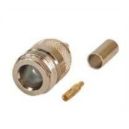 CONECTOR N H CRIMP RG58 PANEL ALFA´R              