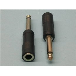 ADAPTADOR 6,35 M M/6,35 H ST                      