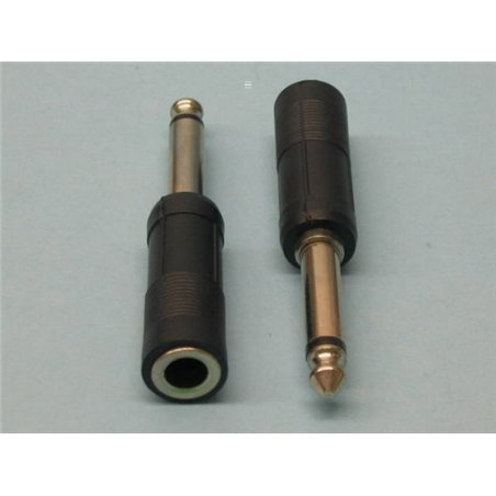 ADAPTADOR 6,35 M M/6,35 H ST                      