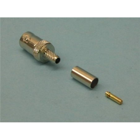 CONECTOR BNC H CRIMP RG58                         