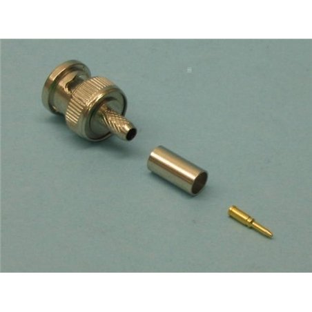 CONECTOR BNC M CRIMP RG58                         