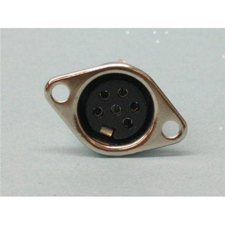 CONECTOR DIN 6P H BASE 60º                        