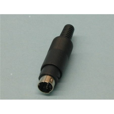 CONECTOR MINI DIN 4 PIN M                         