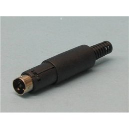 CONECTOR MINI DIN 5 PIN M                         