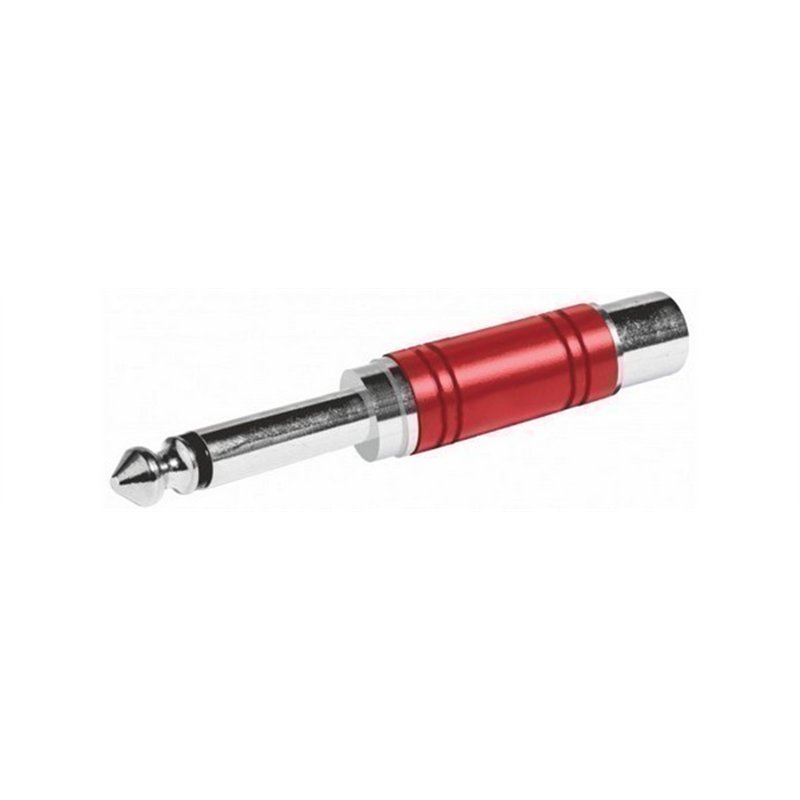 ADAPTADOR 6,35 M M/RCA H METALICO                 