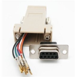 ADAPTADOR SUBD 9H/RJ45                            