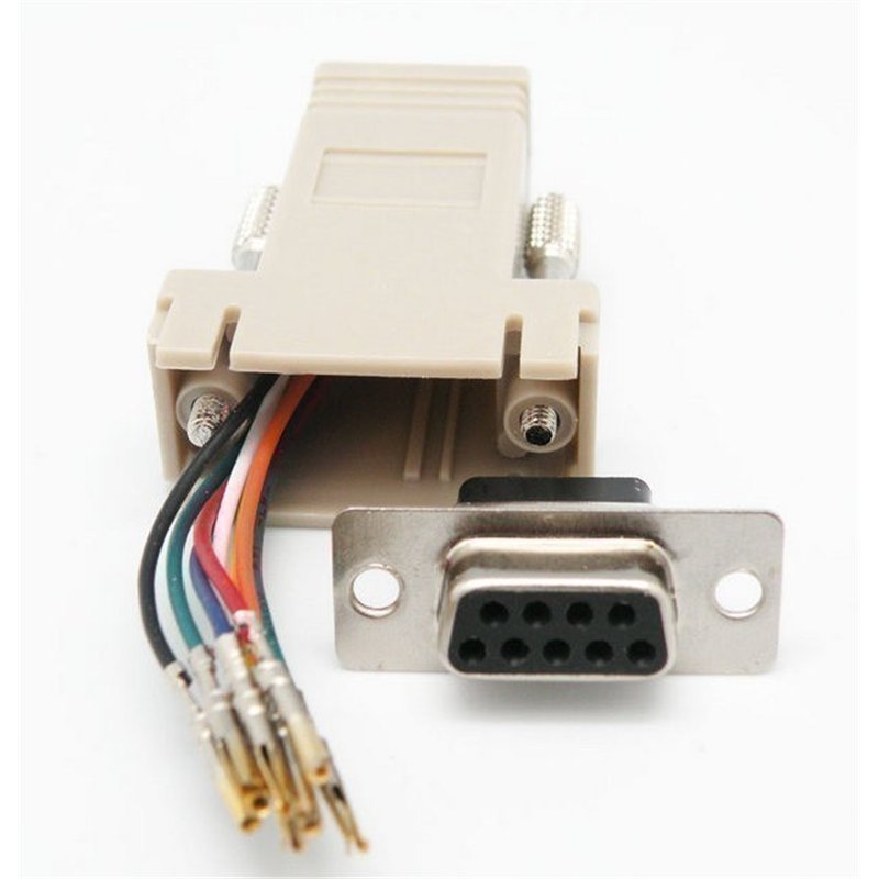 ADAPTADOR SUBD 9H/RJ45                            