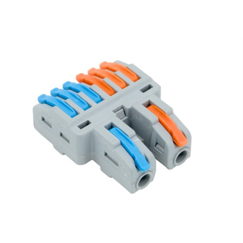 FICHA EMPALME COMPACTA 1x3 DOBLE [0.08 a 4mm]     