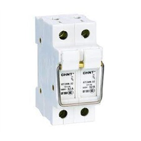 PORTAFUSIBLE CARRIL 10X38 1P 1000VDC              