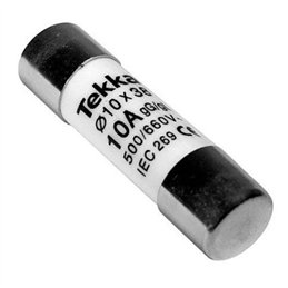 FUSIBLE 10X38 TIPO0 10A                           