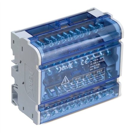 REGLETA CONEXION 7 BORNAS                         