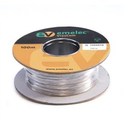 CABLE ALTAVOZ 0,23MM TRANSP                       