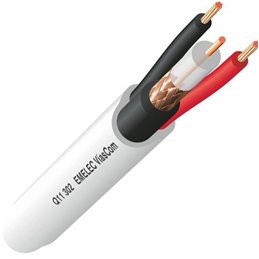 CABLE COAXIAL RG59 + ALIMENTACION 75 OHM + 2X0,5  