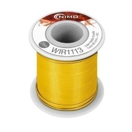 CABLE CONEX AMARILLO 0.25 ROLLO 25M               