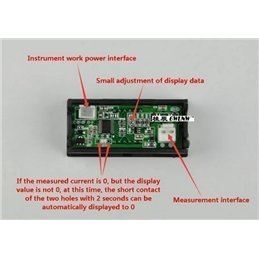 MODULO AMPERIMETRO DIGITAL 4 BITS, 0-100A         