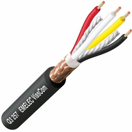 CABLE MICROFONO EMELEC 4X0,22                     