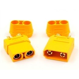 CONECTOR XT90 (2 PAREJAs)                         