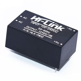 FUENTE C.I. ARDUINO 220Vac - 12Vdc 0.2A           