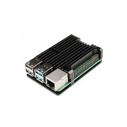 DISIPADOR DE ALUMINIO PARA RASPBERRY PI 4 NEGRO   