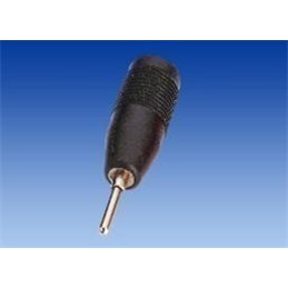 ADAPTADOR BANANA 2MM M/4MM H NEGRO                