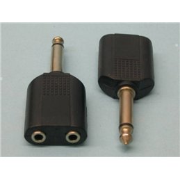 ADAPTADOR 6,35 M M/2X3,5 H M                      