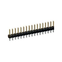 BARRA MACHO 1X40V RECTA DORADA 7 MM               