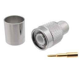 CONECTOR TNC M CRIMP RG214                        
