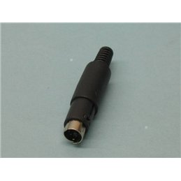 CONECTOR MINI DIN 6 PIN M                         