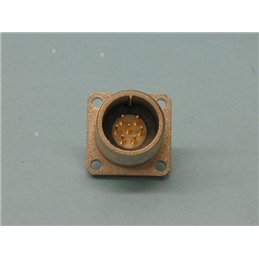 CONECTOR 17P BASE MACHO                           