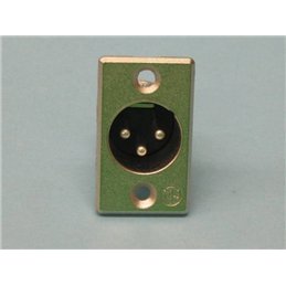 CONECTOR CANON 3P M BASE  NC3MP                   