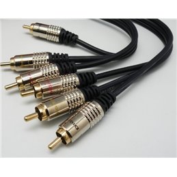 CONEXION VIDEO/AUDIO 1,5MTS PROFESIONAL           