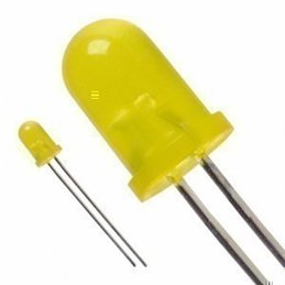 LED AMARILLO 5MM 27º 432mcd                       