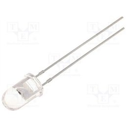 LED VERDE 5MM ALTA LUM INCOLORO                   