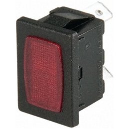 PILOTO 220V VERDE RECTANGULAR                     